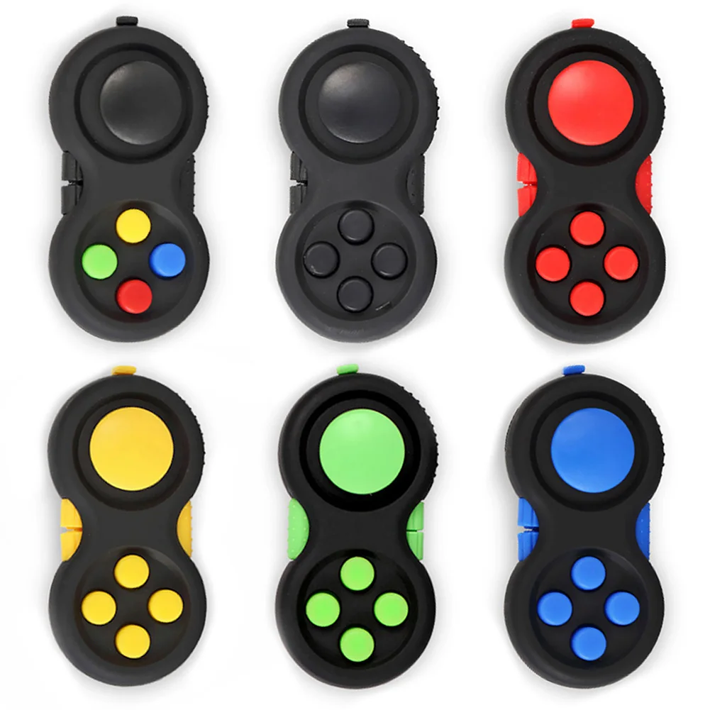

Game Fidget Pad Stress Reliever Squeeze Fun Magic Desk Toy Handle Toys Stress Decompression Gift Key Mobile Phone Accessory