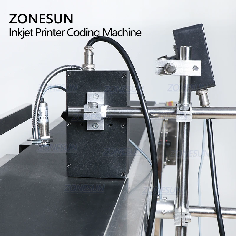 Автоматический струйный принтер ZONESUN интеллектуальная машина для кодирования