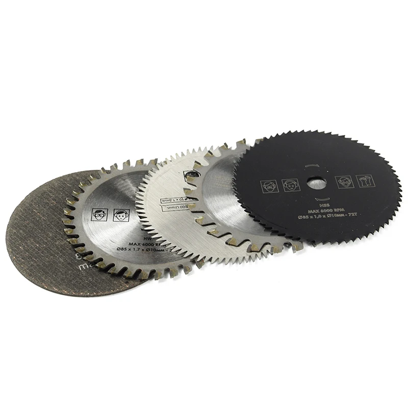 

CMCP Circular Saw Blade 5pcs 85x15mm 85x10mm Wood Cutting Discs Woodworking Saw Blades For Power Tool