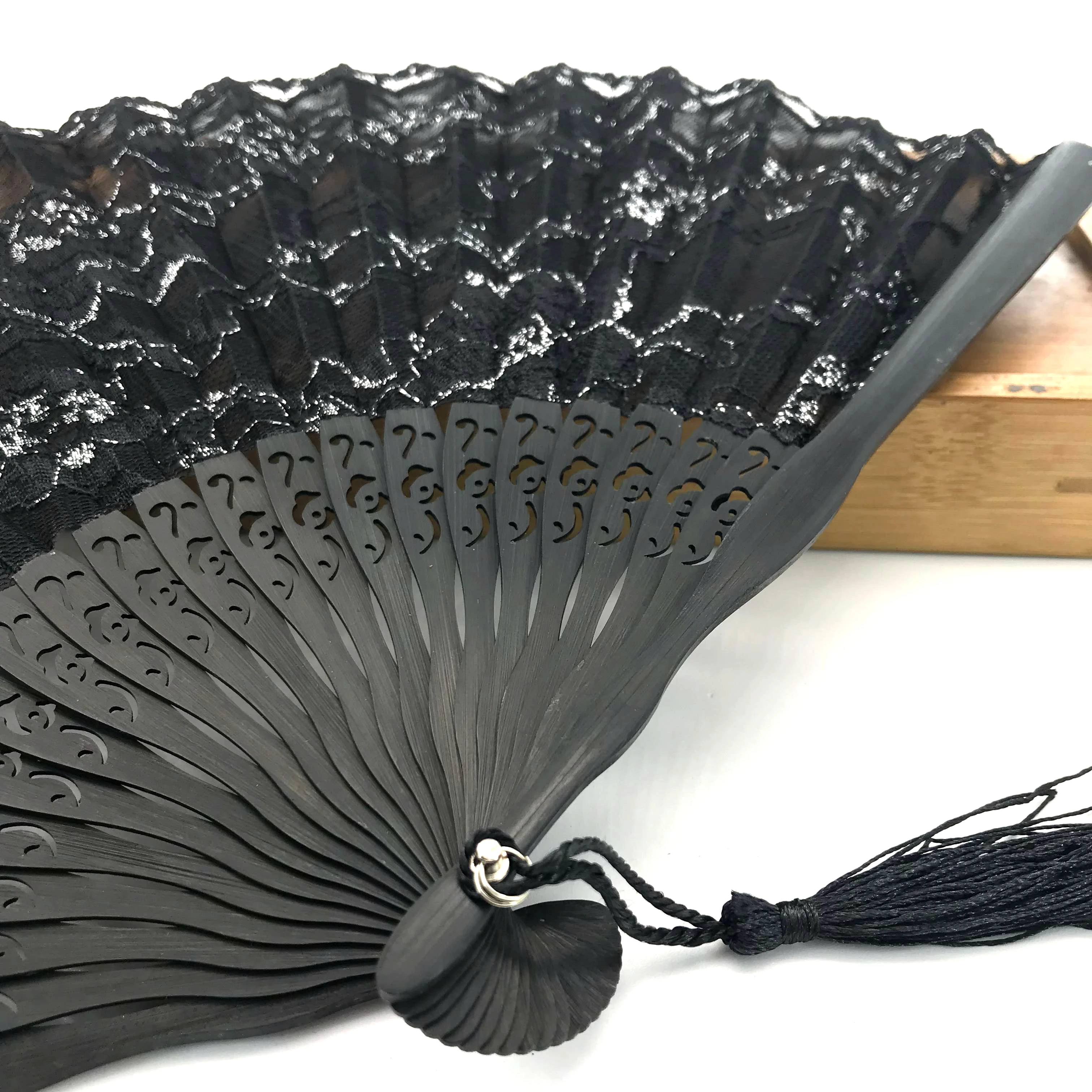 Декоративные бамбуковые вееры в китайском стиле шелковые складные для танцев