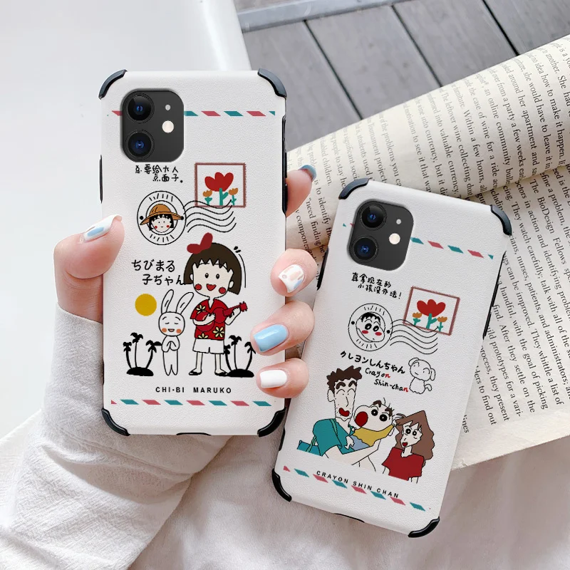 

Fashion Cartoon Case For iPhone 12 Pro Max 11 X XS XR XSMAX SE2020 8 8Plus 7 7Plus 6 6S Plus 5 5S Liquid Silicone Cover