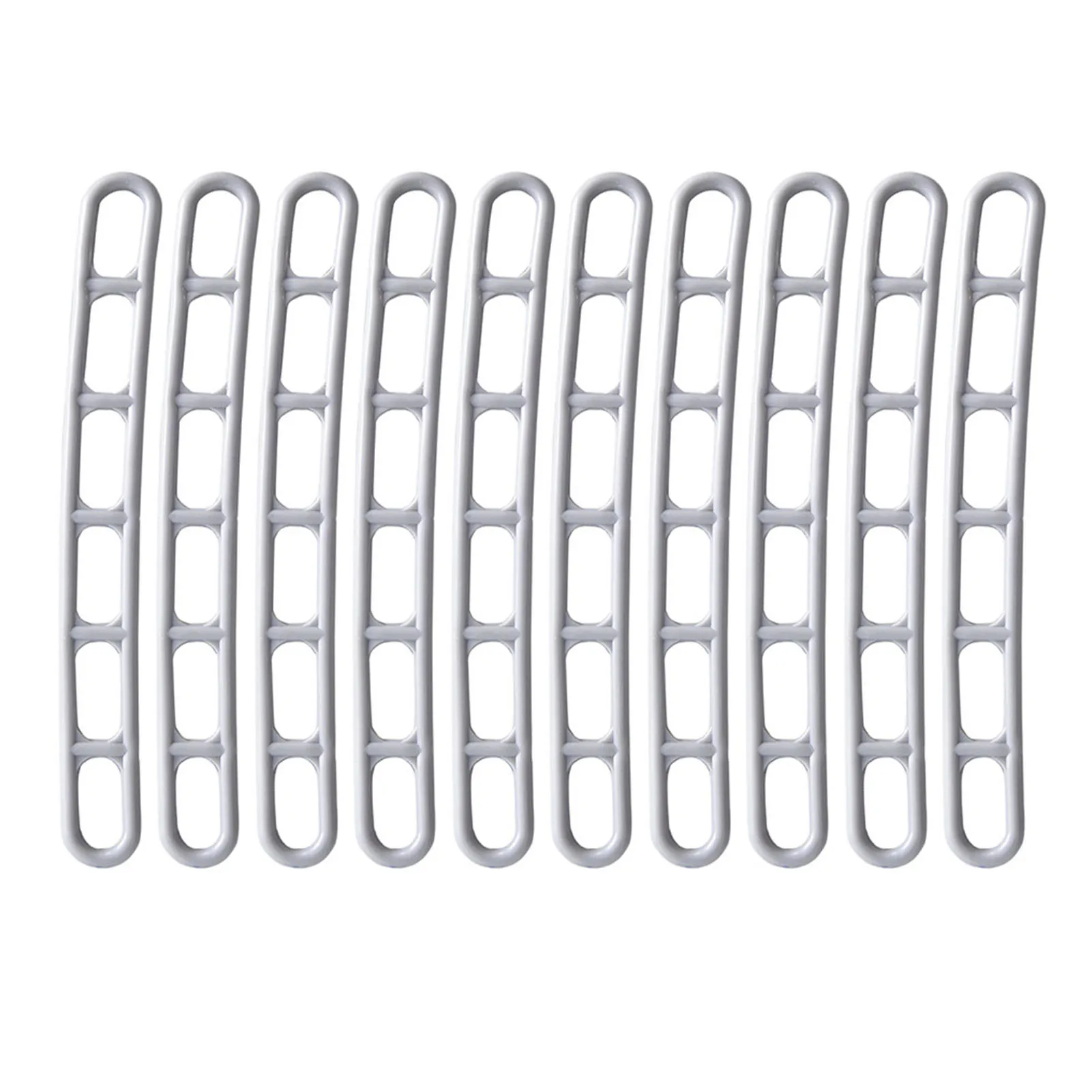 

10pcs Backpacking Tent Tensioner Portable 6 Holes Adjuster Fastener Windproof Canopy Hiking Outdoor Camping Anti Slip Fixing
