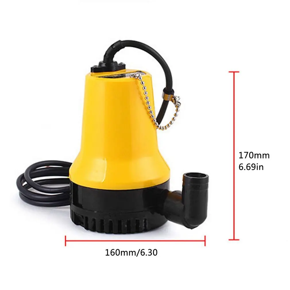 

DC12V Yacht Bilge Pump Watering Vegetable Garden Car Wash Pump DC Water Pump