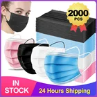 Голубая розовая одноразовая медицинская маска 7 цветов 3-слойная хирургическая маска с фильтром Пылезащитная медицинская маска с заушными петлями для безопасности рта и лица