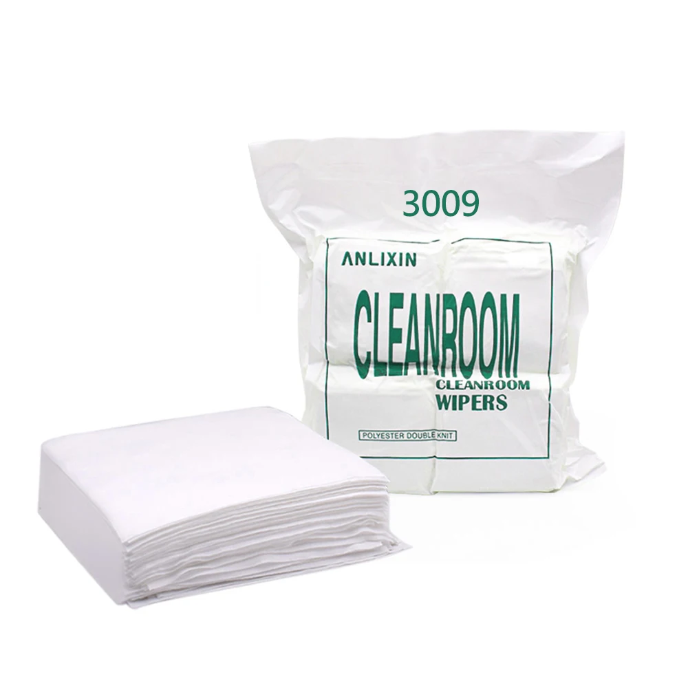 

100PCS 9*9 9x9 CM Cleanroom Dust-Free Paper Dust Cloth Soft Wiper Non For Mobile Phone LCD Screen Cleaning Repair Tool for Class