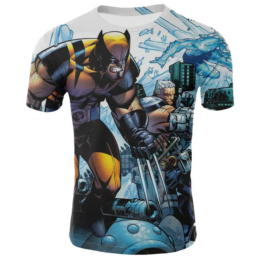 Футболка мужская суперклассная стройная с изображениями из фильма мстители |