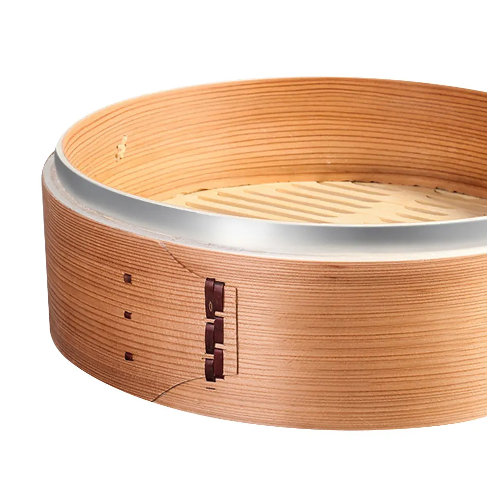 

Kitchen Steamer Chinese Dumplings Bamboo Steamer Cooker With Lid Dimsum Steamer Fish Rice Vegetable Basket Kitchen Cooking Tools