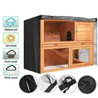 Чехол для защиты от пыли в виде клетки кролика для улицы, чехол для дома в виде кролика, пыленепроницаемый водонепроницаемый чехол для телефона, размеры 12x50x105