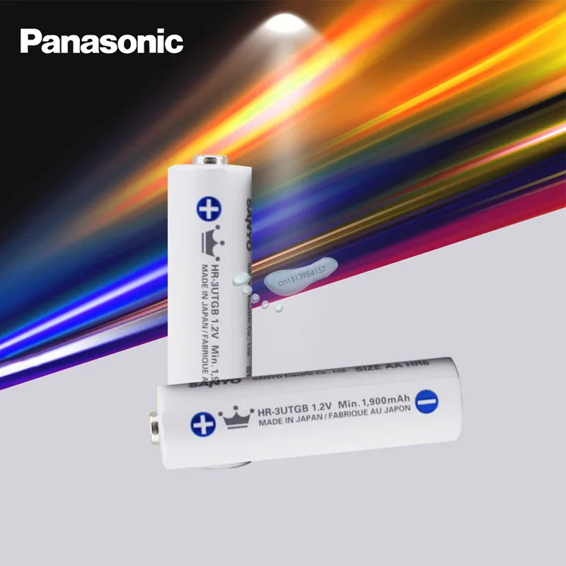 Panasonic Eneloop оригинальные перезаряжаемые батареи AA 1900 мАч 1 2 в Ni MH камера Фонарик