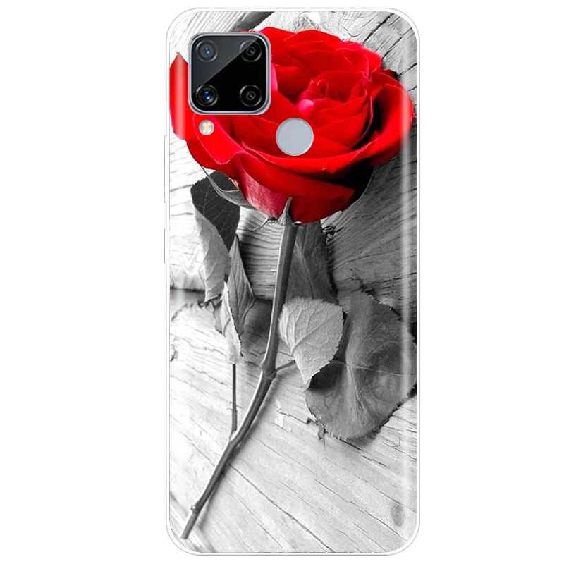 for oppo realme c15 case silicone soft back cover phone case for oppo realme c15 case realme c15 rmx2180 case cover fundas coque free global shipping