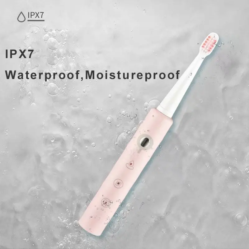 Зубная щетка электрическая Звуковая 6 режимов с 3 сменными