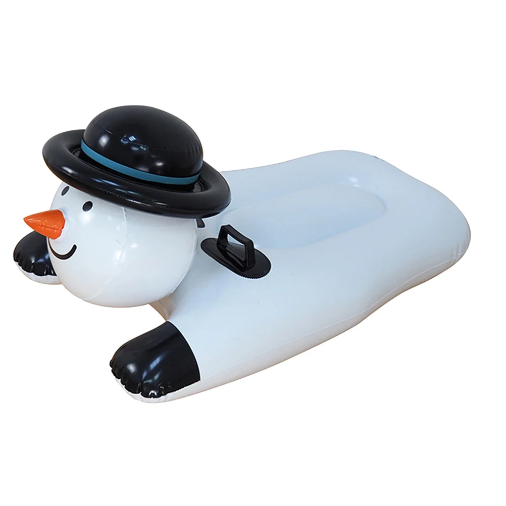 

1 шт. интересное кольцо для катания на лыжах, Рождественская надувная Лыжная трубка, зимние снежные сани