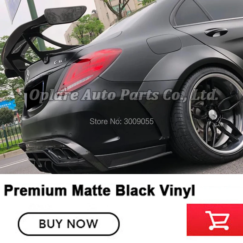 Высококачественная матовая Черная Виниловая пленка обмотка автомобильной кожи