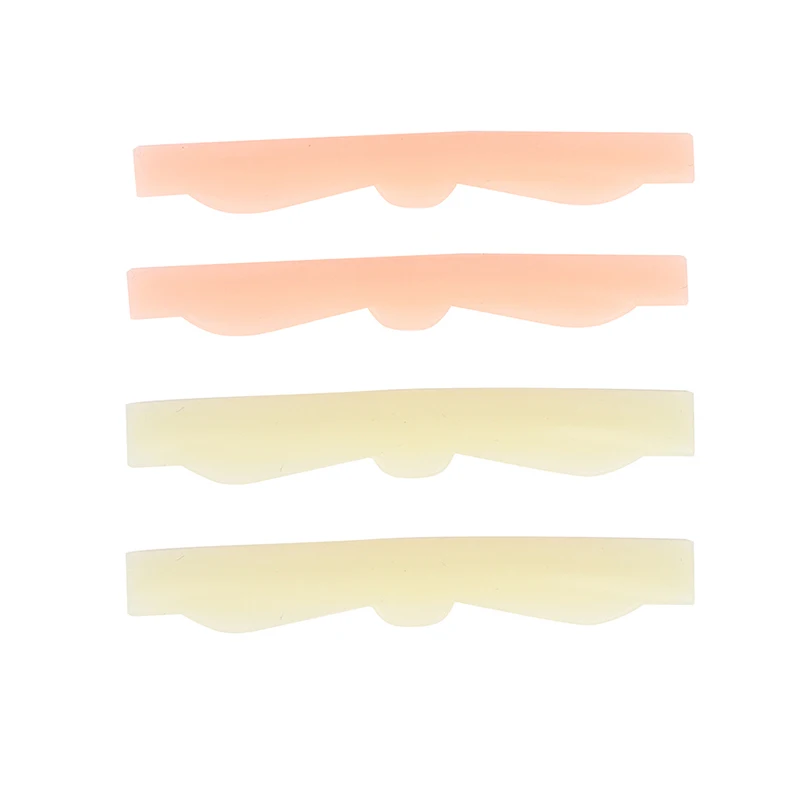 

8Pairs Colorful Recycling Lashes Silicone Eyelash Perm Pad Rods Shield Lifting 3D Eyelash Curler Accessories Applicator Tools