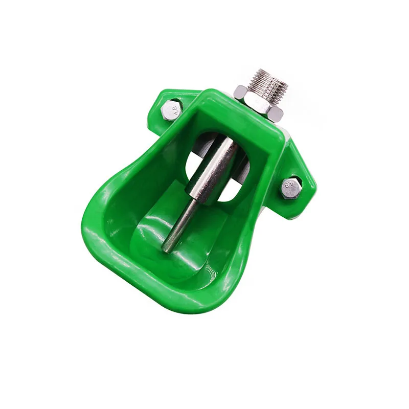 1 Pcs Pig Nipple Drinker Small Suckling Drinking Bowl Livestock Cage Fountain ABS And Stainless Steel Screw Fixing | Дом и сад