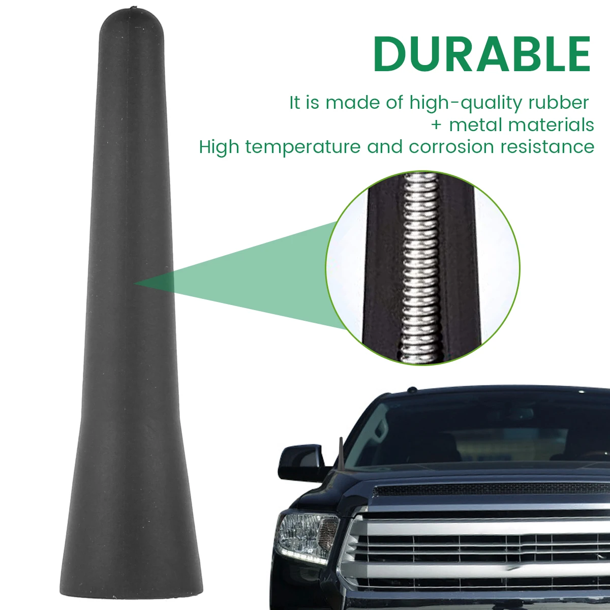 Автомобильная антенна для короткого радиоприемника маленькая универсальная