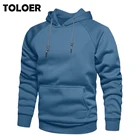 Мужская Повседневная Толстовка в стиле хип-хоп, однотонный пуловер, спортивный костюм, размеры СШАЕС, Осень-зима 2022