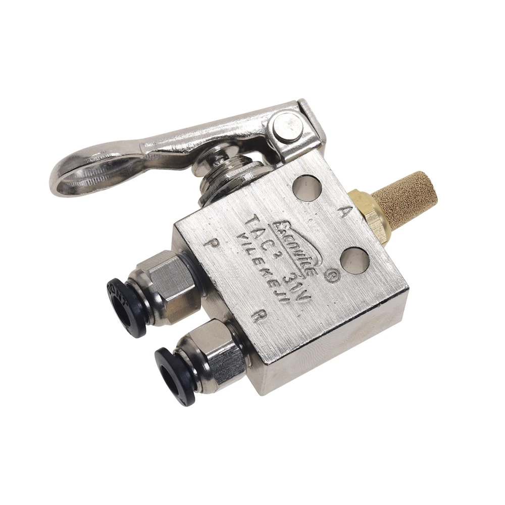 TAC2 31V механический клапан 1/8 &quotНитки 2 Позиция 3 Way с пружинным возвратом рычаг
