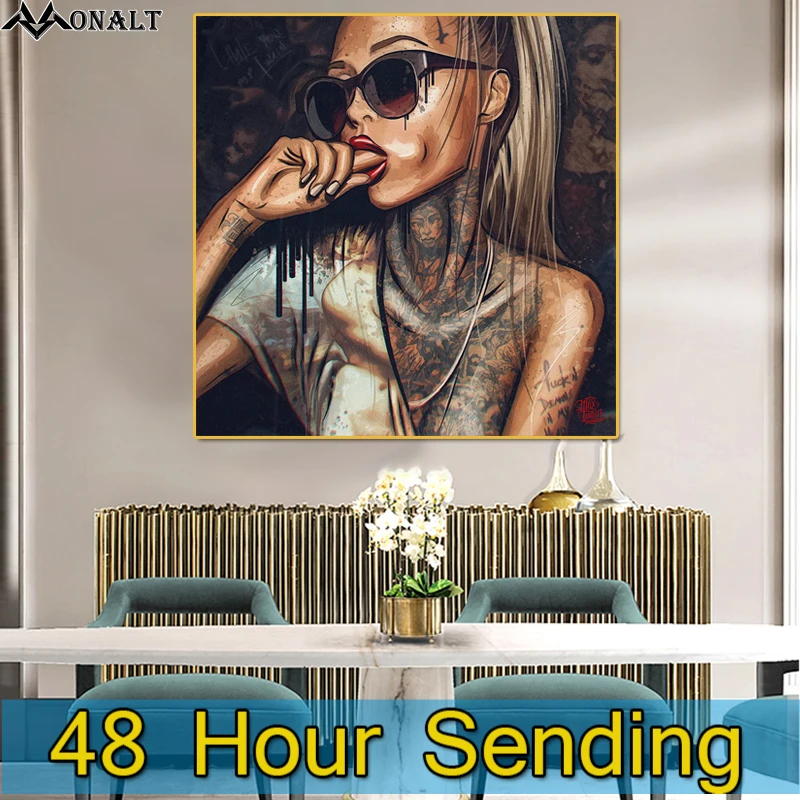 Холст абстрактная живопись wall art минималистский HD определённых героев для