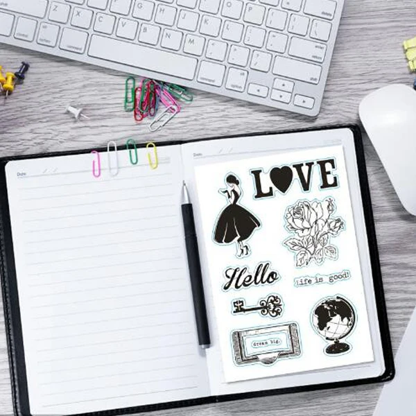 Прозрачный силиконовый штамп/печать для скрапбукинга|Штампики| |