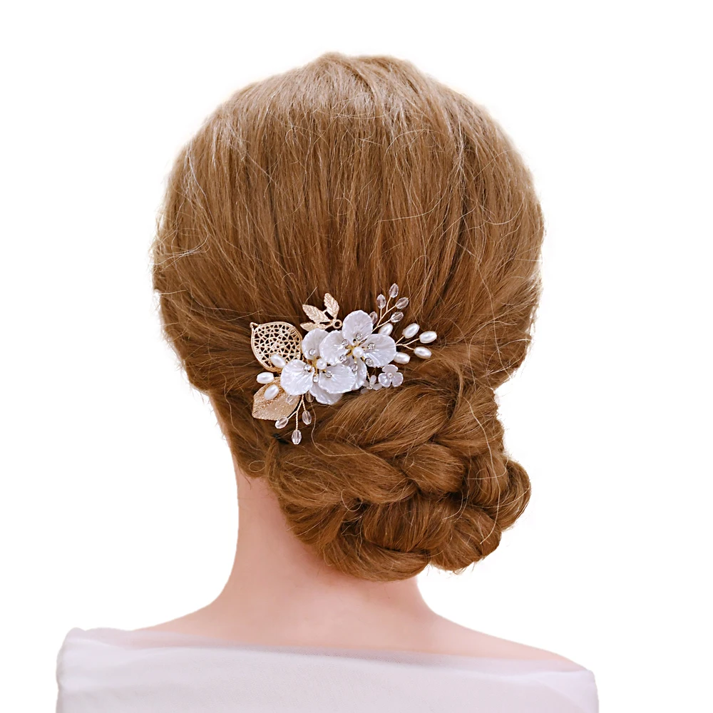 

Свадебные украшения для волос HP269 с цветами, свадебные аксессуары, свадебные аксессуары для волос, свадебная тиара, головной убор невесты