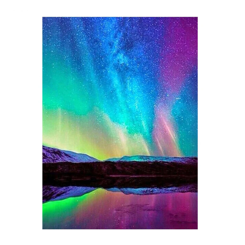 

5D DIY Diamond Embroidery Landscape Full Round/square Drill Diamond Painting Starry Sky Needlework Diy Rhinestone Mosaic Picture