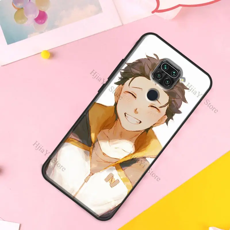 Чехол для телефона Natsuki Subaru Re Zero Xiaomi Redmi Note 11 Pro 7 8 9 10 9S 10S чехол 9A 9C 9T | Мобильные