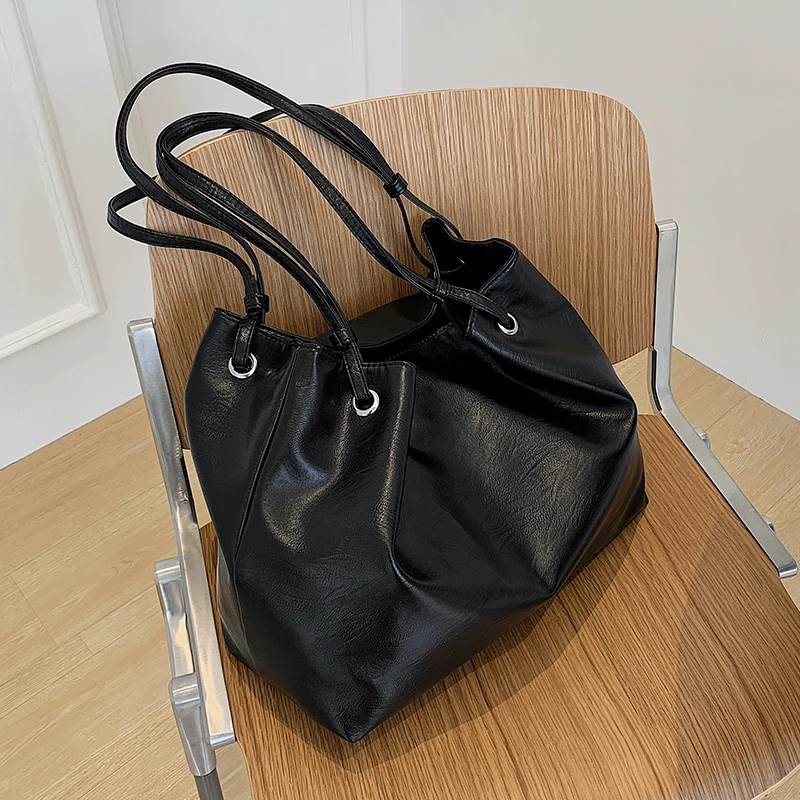 

Осенне-зимняя вместительная сумка в стиле ретро, новинка 2021, женская сумка-мессенджер, сумка на плечо, сумка-тоут, сумка-мешок для подмышек