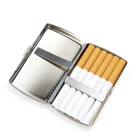 aluminum alloy cigars cigarete case portable pocket tobacoo box holder storage container gift box smoking accessories random