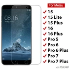 Защитное стекло, закаленное стекло 9H HD для Meizu Pro 7 6 Plus 5 16 Plus 15 Lite