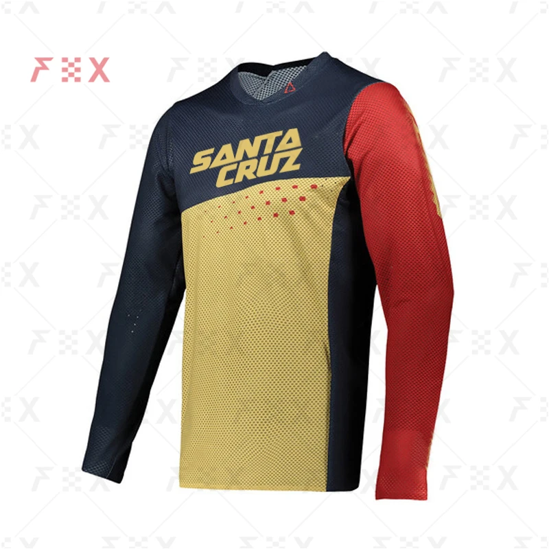 Футболка для езды на мотоцикле santa cruz pro team 2021 | Спорт и развлечения