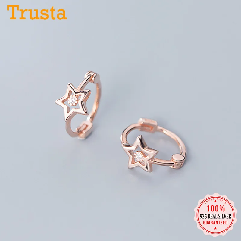 Серьги клипсы женские из серебра 925 пробы с фианитами|Серьги-клипсы| |