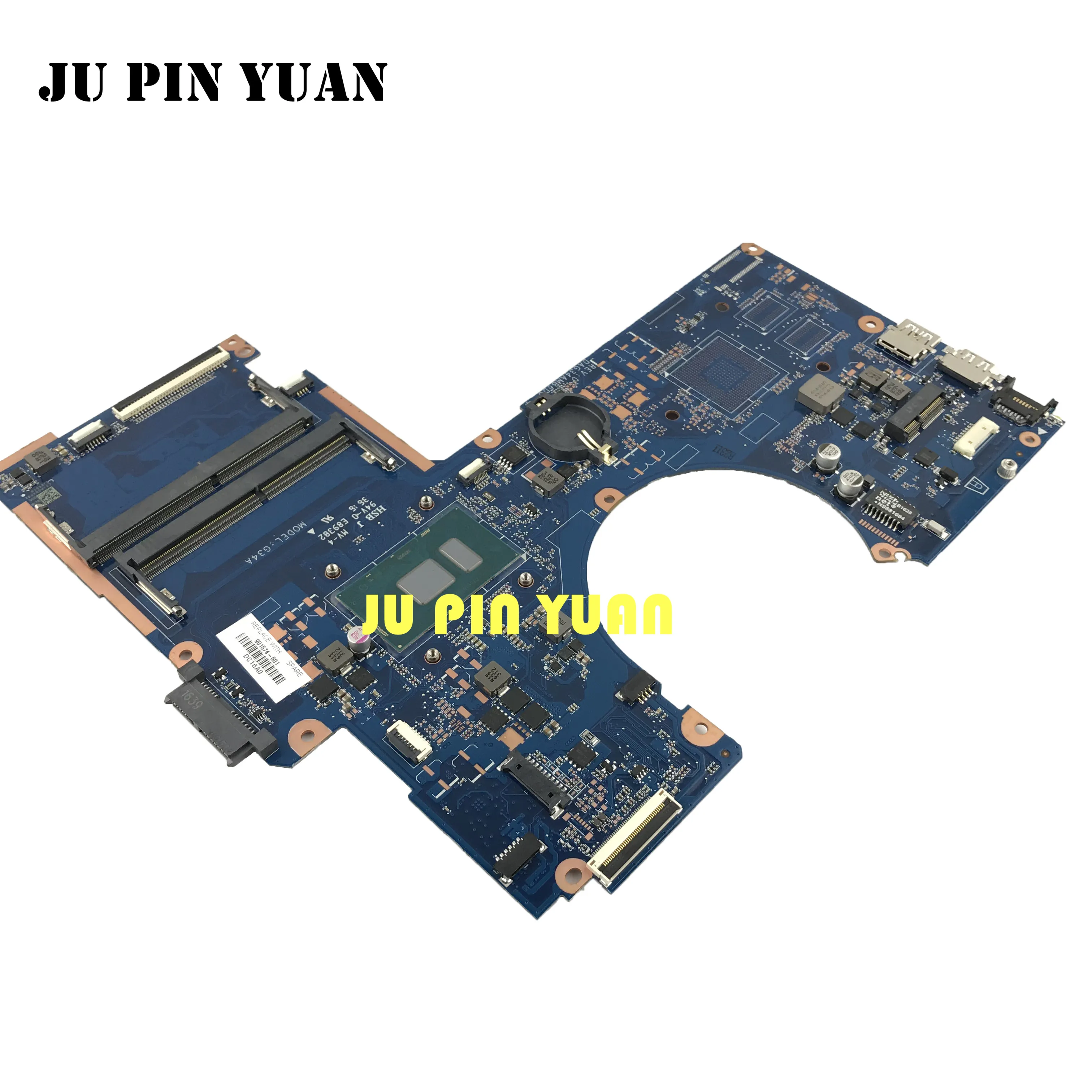 Billig 901574-601 DAG34AMB6D0 G34A Für HP Pavilion 15-AU Serie Motherboard 901574-001 Mit I5-7200U Cpu Vollständig Getestet