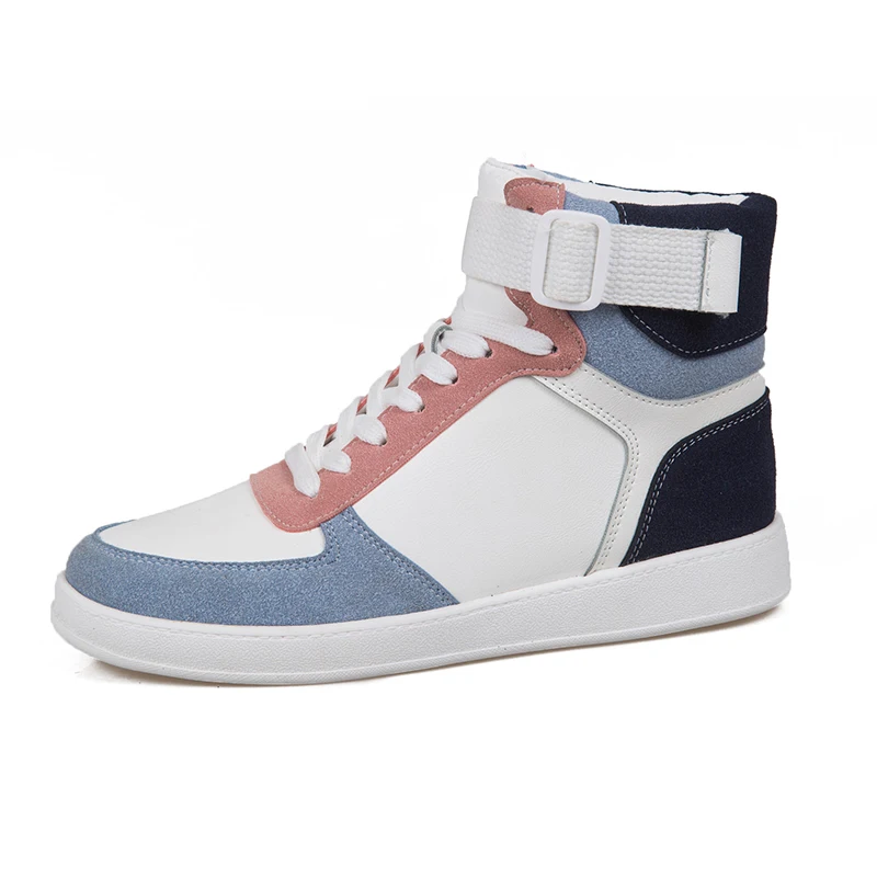 

New Autumn Women Sneakers Ankle Boots Shoes Woman Lace Up Round Toe Fashion Winter Boots Buckle Strap Flat Platform Casual Shoes