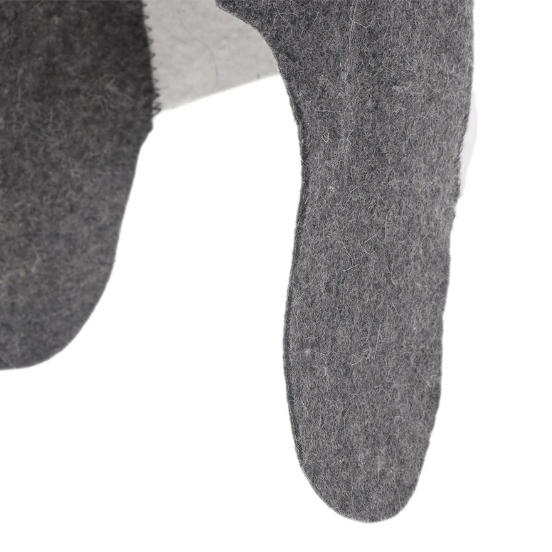 

Wool Felt Sauna Hat Anti Heat Russian Banya Cap For Bath House Head Protection