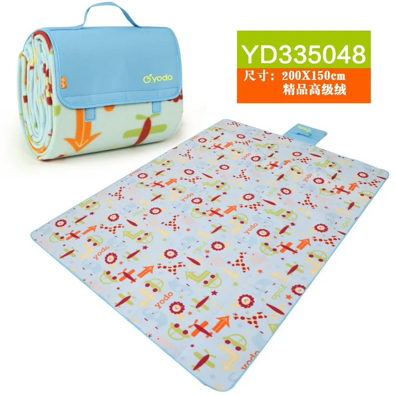 

Outdoor Picnic Mat Moisture Proof Pad Oversized 200*150 Suede Thickened