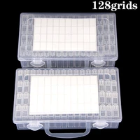 2 pc 64 grids 5d diamond painting kit embroidery mosaic storage box diamonds jewelry sewing nail container accessories organizer