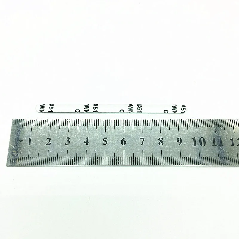 Маска DIY 20/50/100 шт нос провода зажим для носа мост Металл плоские Алюминий Бар Газа