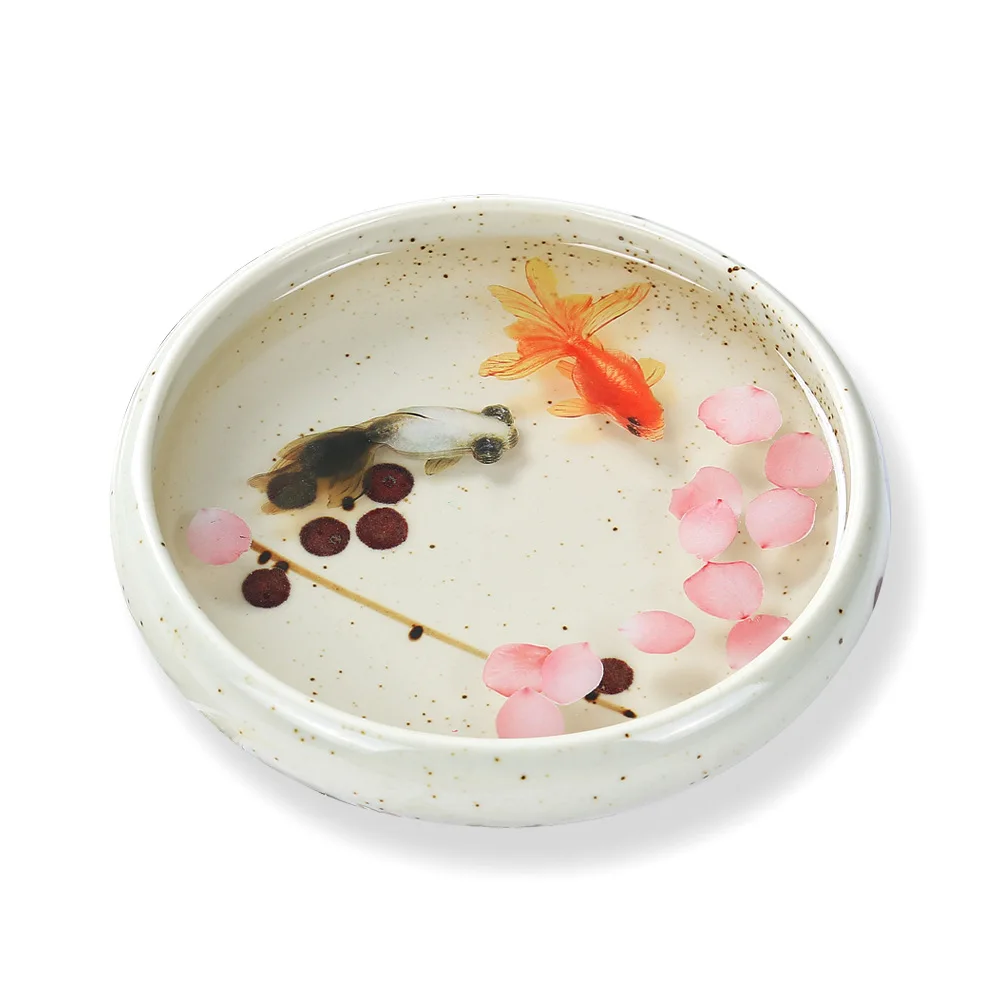 

DIY Resin Painting Goldfish Sticker 3D Resin Goldfish Sticker Material Sticker Crystal Epoxy Goldfish Painting Resin Filler