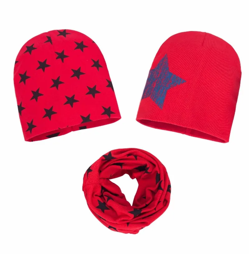 Шапка-бини для мальчиков и девочек с принтом 3 шт./лот | Детская одежда обувь