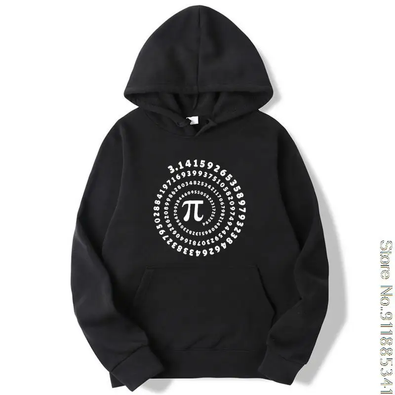 

Fashion brand men's hoodie Mathematical geometry printing Harajuku Fleece Hoodie men's Hooded Men Hoodies sweatshirt