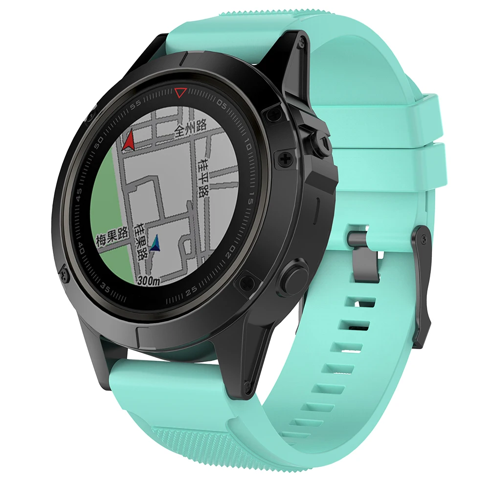Смарт часы силиконовый ремешок Браслет для Garmin Fenix5X/Descent Fenix3 HR/Fenix3Sapphire/Quaitx3/Tactix Bravo