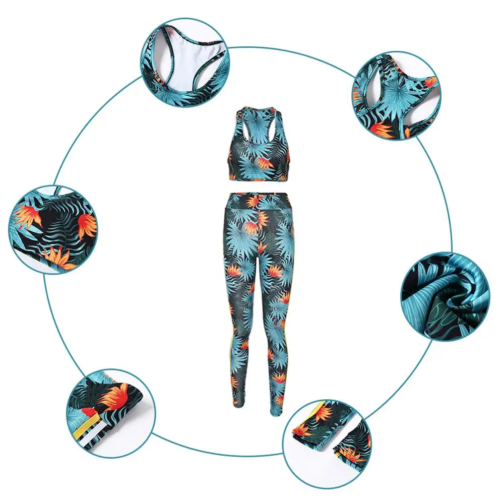 2 шт. женский спортивный костюм для йоги подтяжка бедра Холтер эластичные