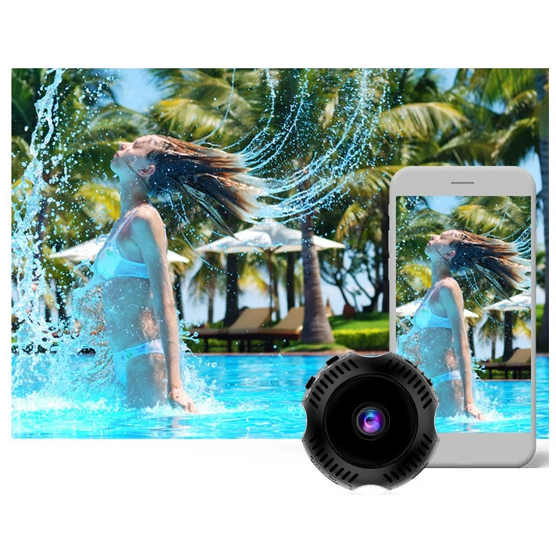 MOOL новая мини камера HD 1080P ночное видение маленькие микро-Видео Часы Wifi IP корпус с