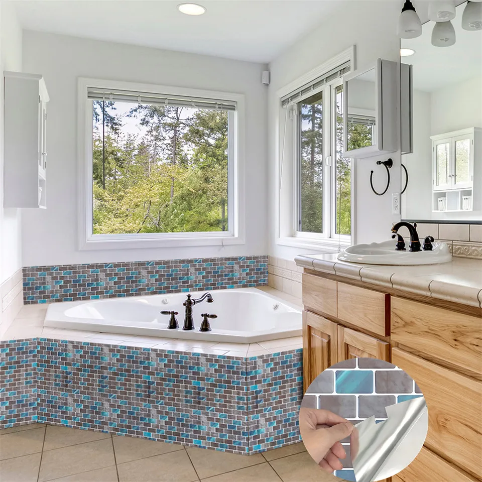 3d наклейка на стену с кристаллами эпоксидная смола звездная серая водостойкие