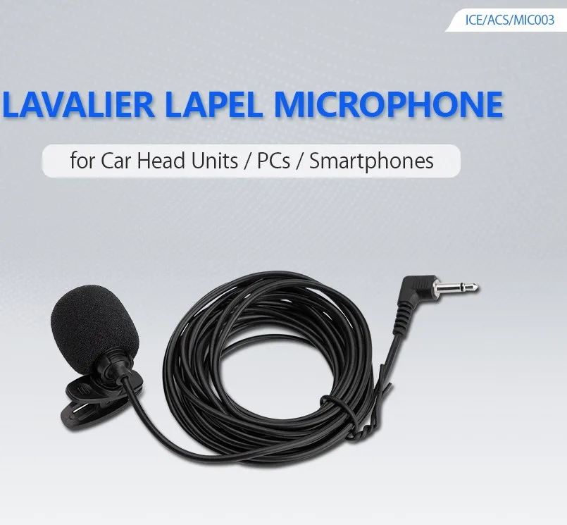 Комплект внешнего микрофона XTRONS MIC001 и MIC002 MIC003 для автомобильного DVD плеера|kit for