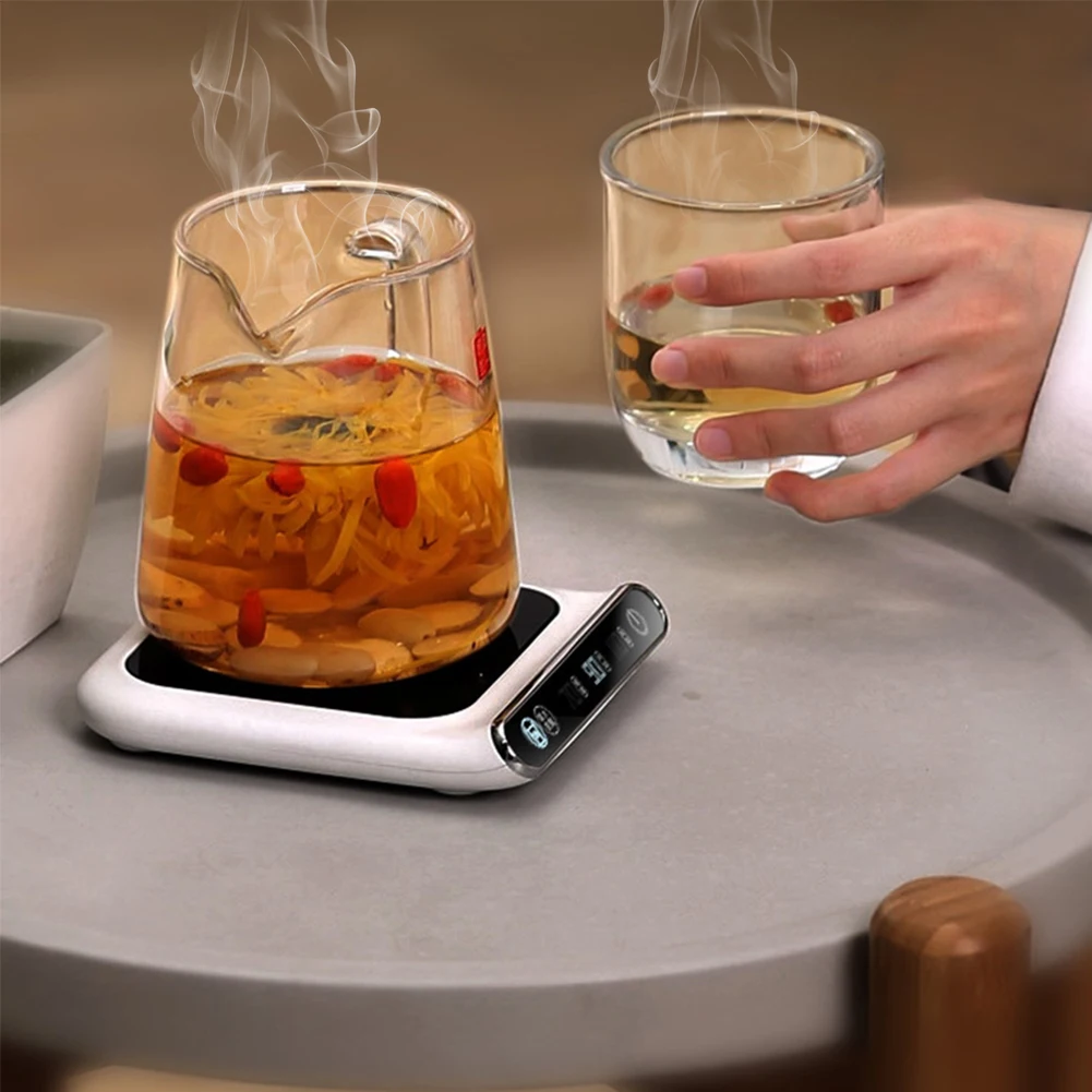 Подогреватель для чашек мини-подставки с подогревом зарядка через USB 3 уровня