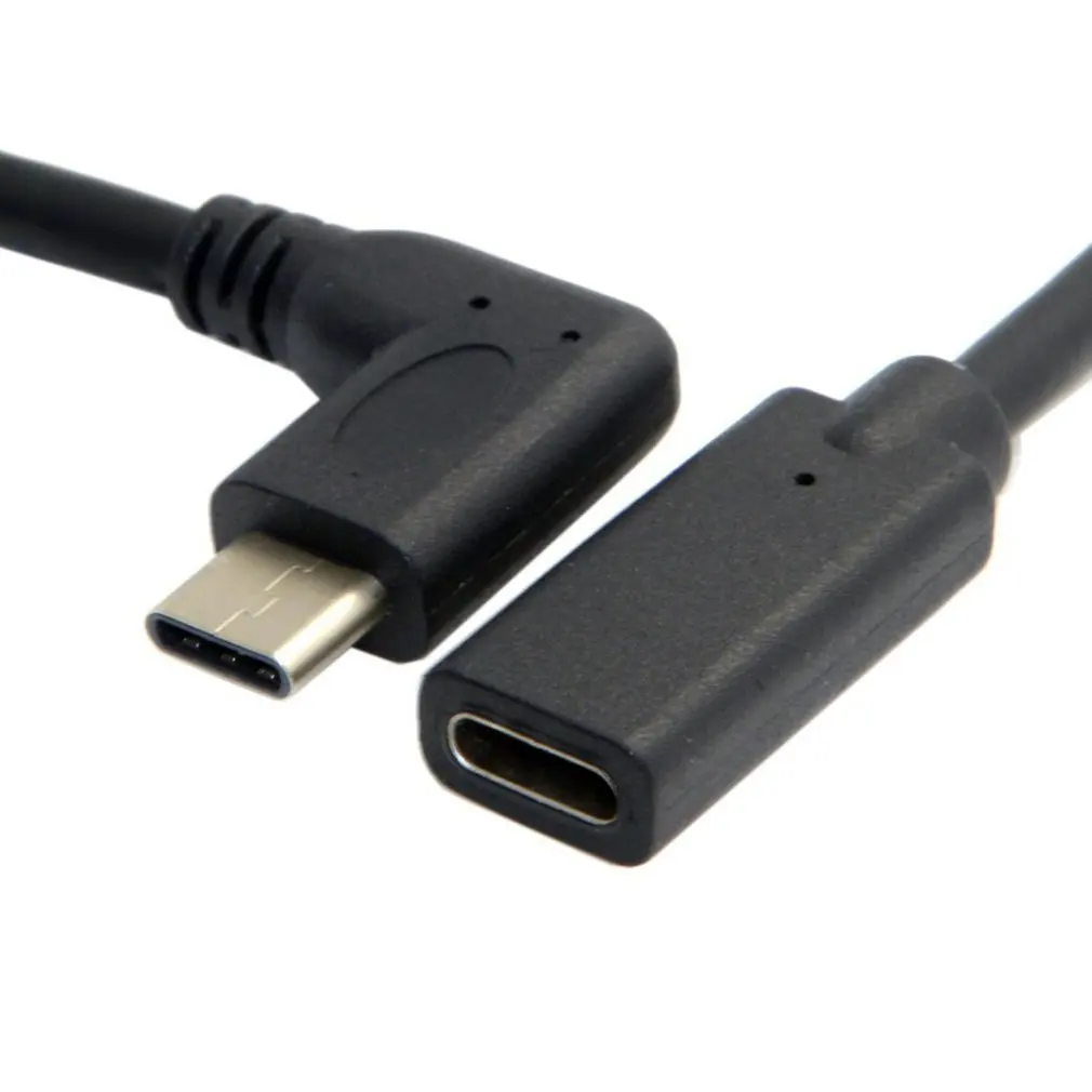 0 3 метров Реверсивный дизайн type C USB 1 90 градусов папа Женский удлинитель для