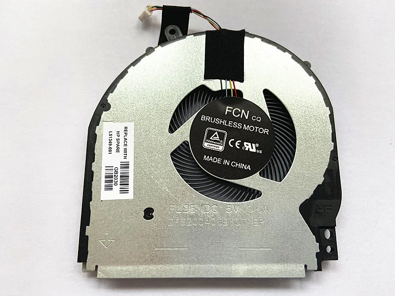 

New CPU Fan For HP Pavilion X360 15-dq Tpn-w140 14-DH Fan L51349-001 Laptop Cooling Cooler Fan