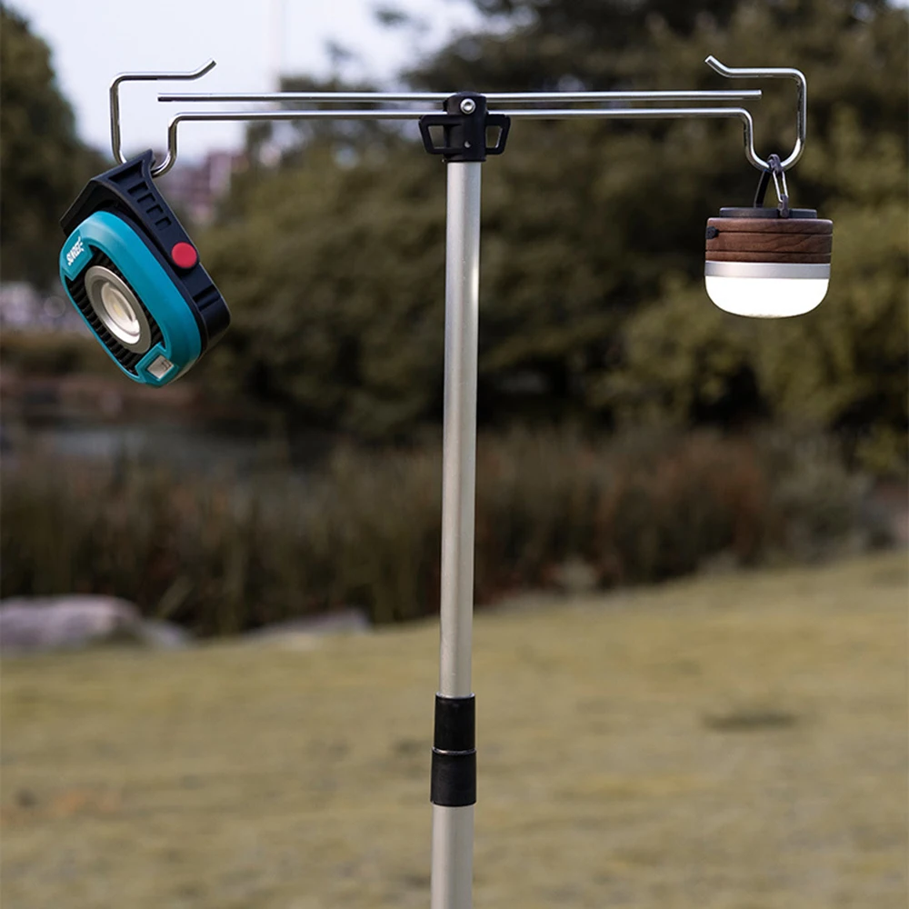 

Outdoor Tripod Bracket Lightweight Light Stand Convenient Lamp Support Holder Tripod For Photo Picnics Camping Equipment